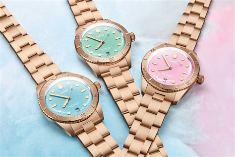 rolex cotton candy|oris cotton candy watch colors.